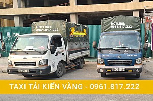 Taxi tải, xe tải giá rẻ, uy tin Kiến Vàng tại Hà Nội